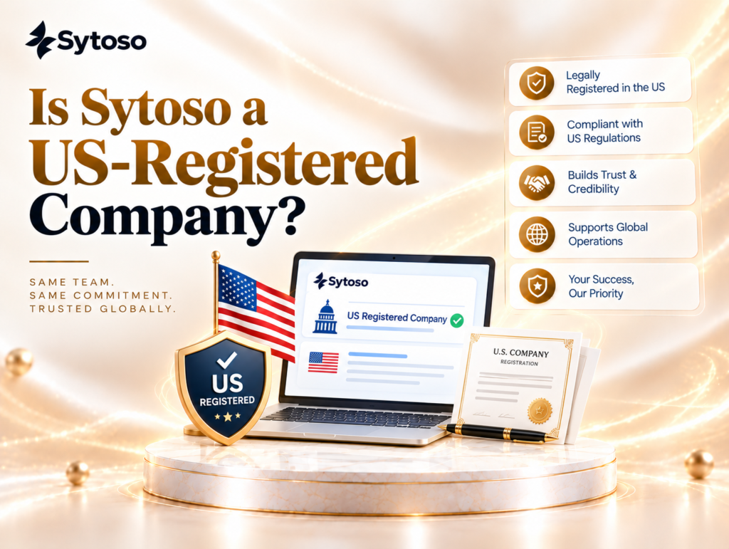 Is Sytoso a US-Registered Company