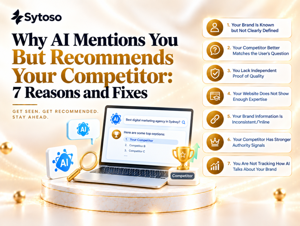 Why AI Mentions You But Recommends Your Competitor